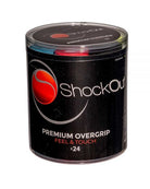 TAMBOR SHOCKOUT X24 OVERGRIPS PREMIUM MULTICOLOR LISO Padel Planet.