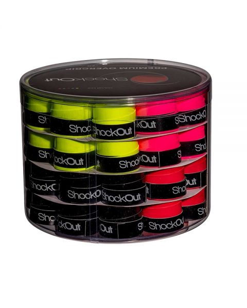 TAMBOR SHOCKOUT X60 OVERGRIPS LISOS PREMIUM MULTICOLOR Padel Planet.