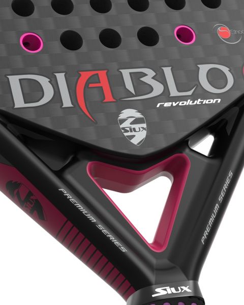 SIUX DIABLO REVOLUTION 12K FUCSIA - PadelPlanet