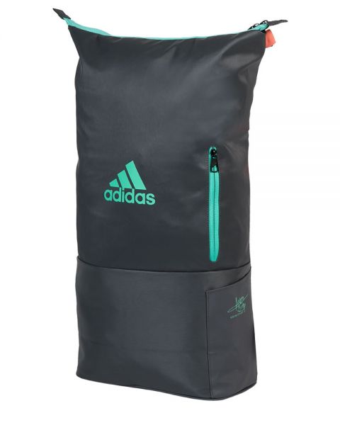 MOCHILA ADIDAS MULTIGAME NEGRO AZUL - Padel Planet