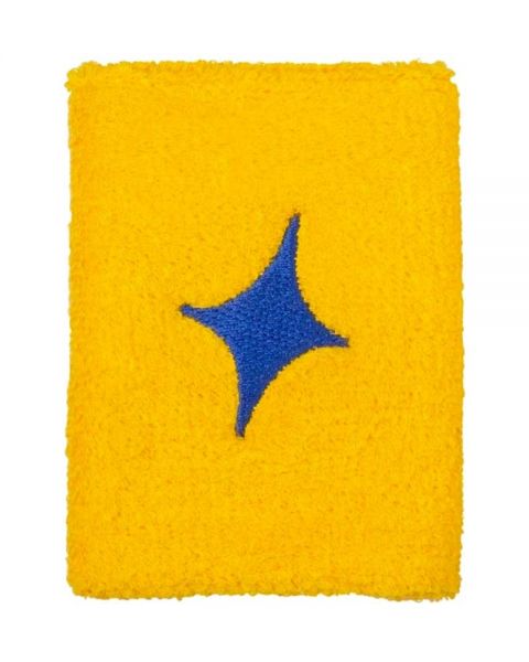 MUÑEQUERA STAR VIE YELLOW STAR BLUE - Padel Planet